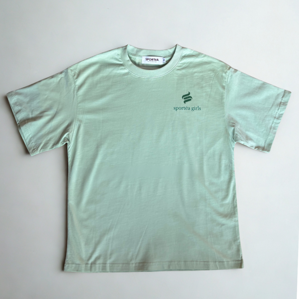 Official Member Drop Shoulder T-Shirt | Sporty Girls Athletics Club