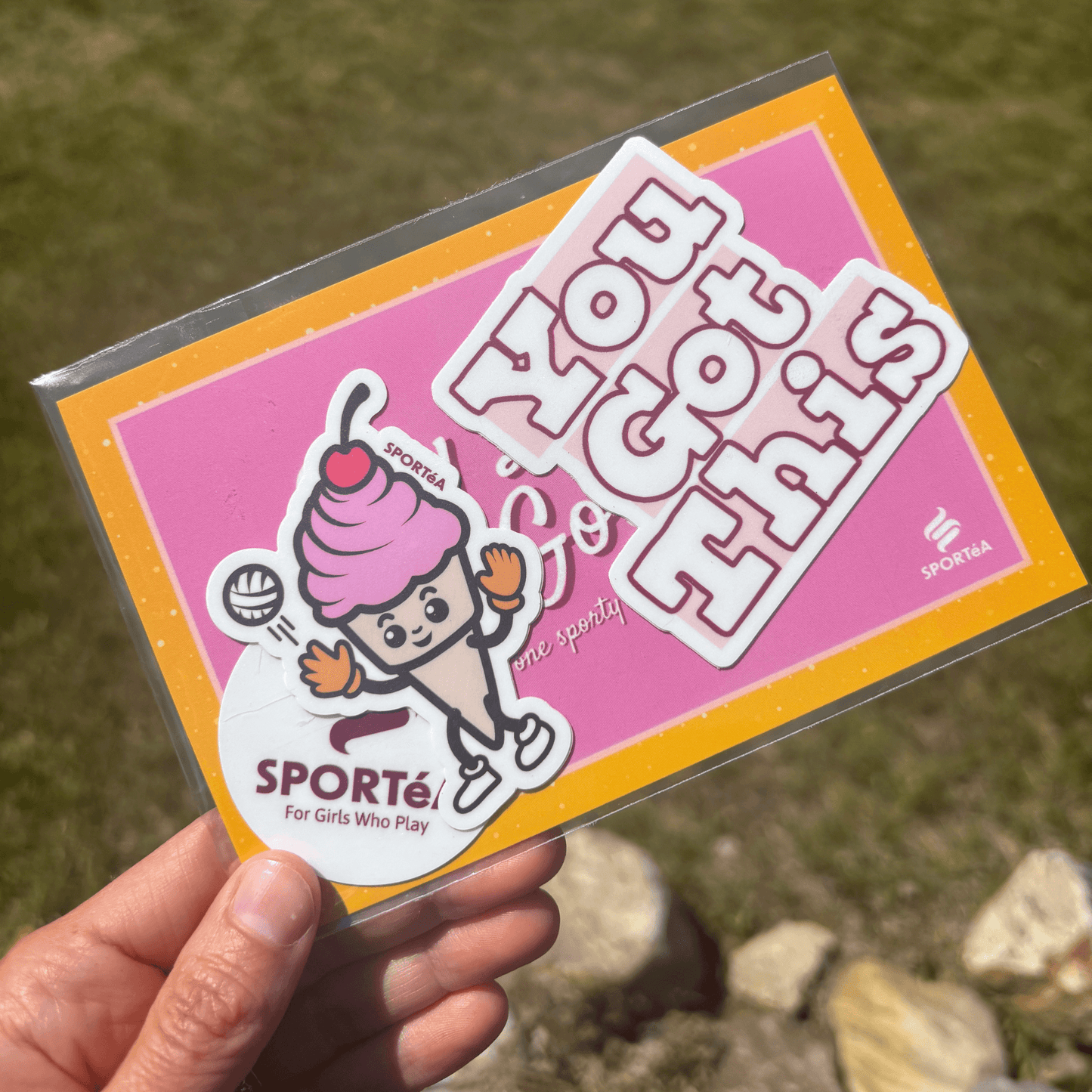 SPORTéA sticker 3-pack