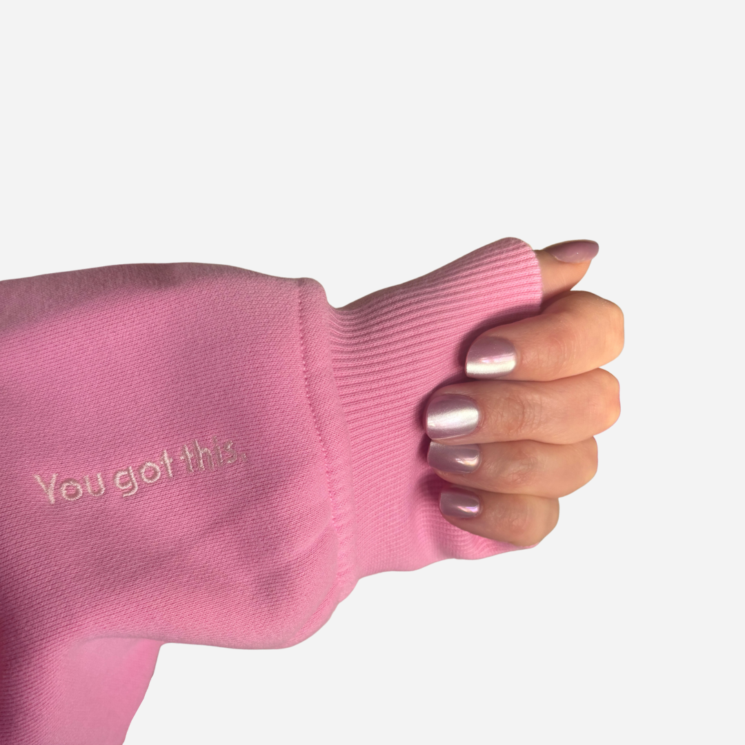 Ringette Donut Drop Shoulder Hoodie | Sporty Girls Athletics Club